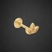 see more listings in the 14K Gold Piercings section