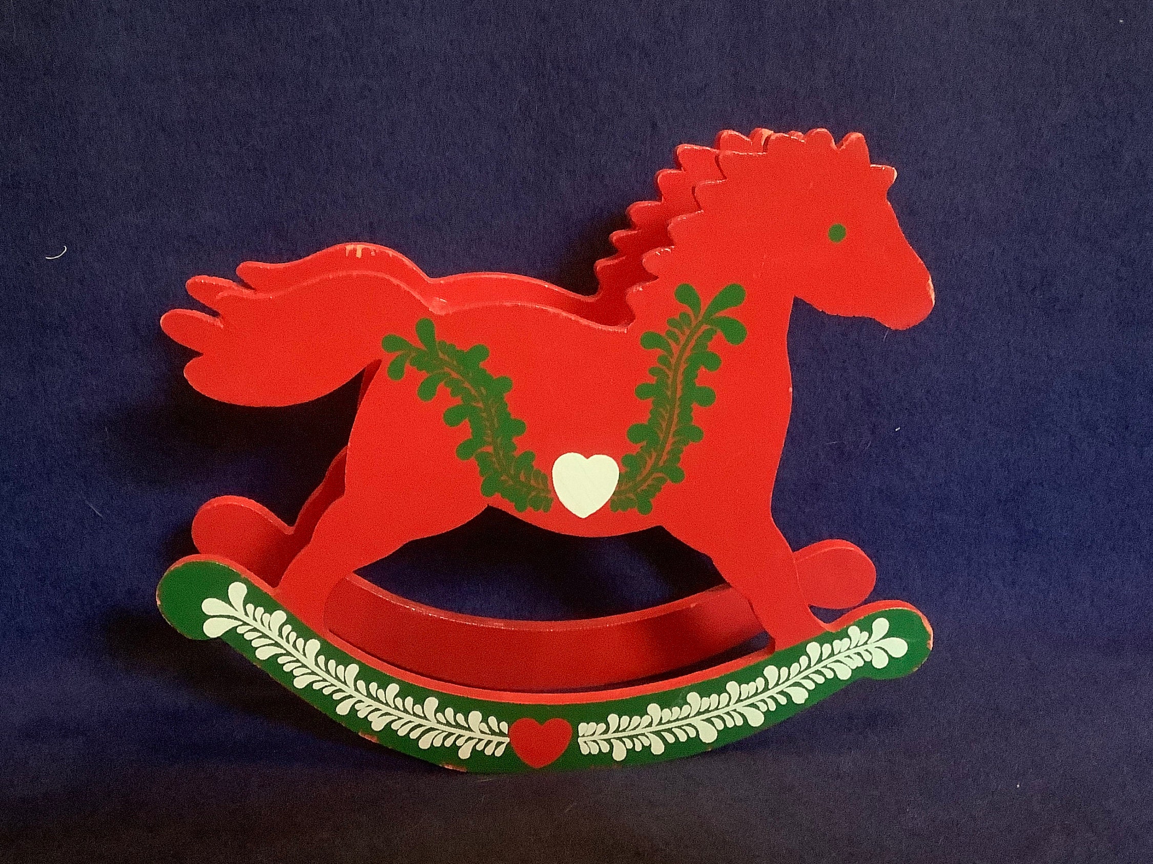 Wooden Decorative Rocking Horse - Etsy