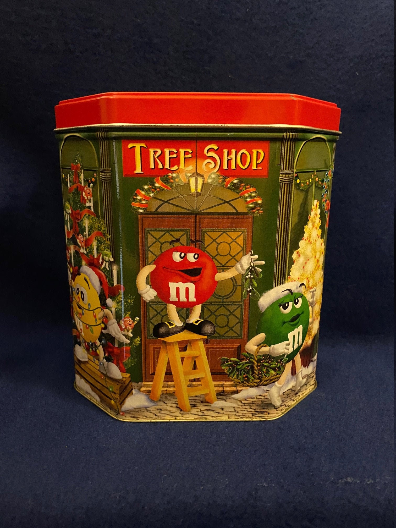 00 M M S Tree Shop 11 Tin Bank Etsy