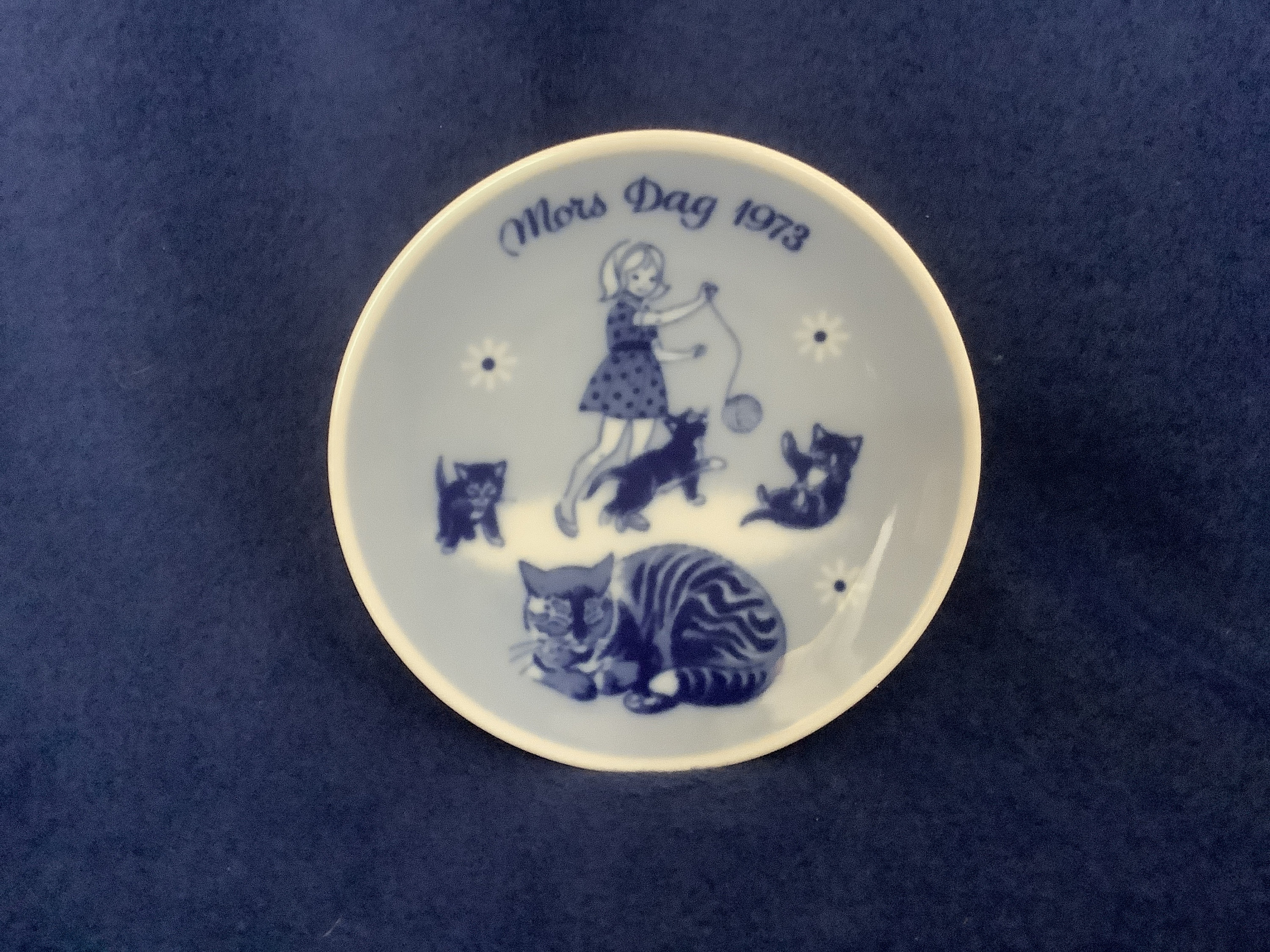 Mors Dag 1973 Fourth Issue Limited Edition Plate Etsy