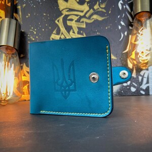  Ukraine Trident Leather Wallet Mens, Gift for Him, Coat of Arms  of Ukraine Personalized Mens Wallet, Stand With Ukraine Personalized  Ukrainian Gifts Custom Leather Wallet Handmade, Patriotic Gifts s53 :  Handmade