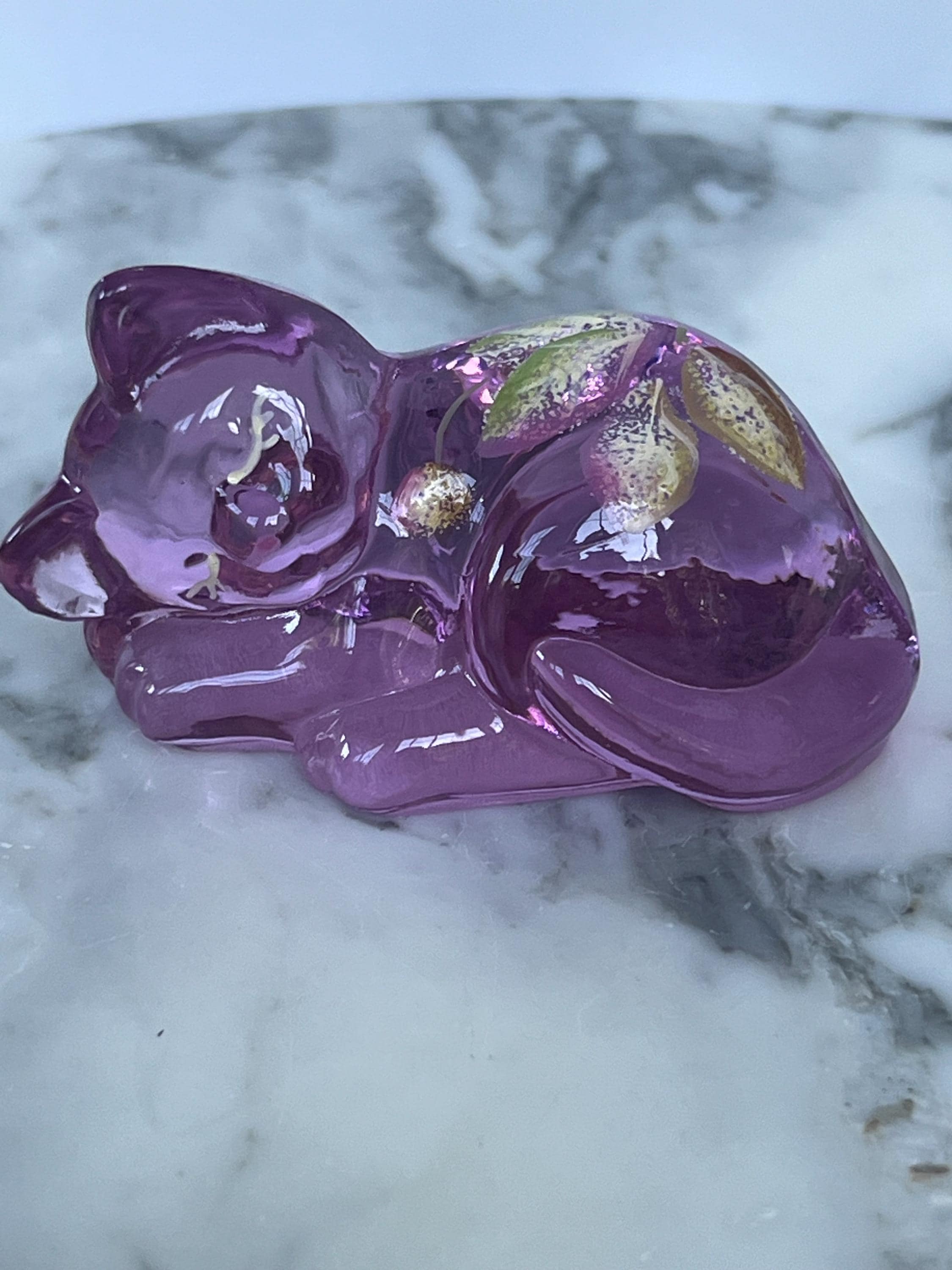 Signed Fenton Glass - Etsy