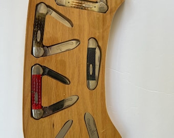 Case XX 1989-1990 Transition Canoe Knife Set Display (limited