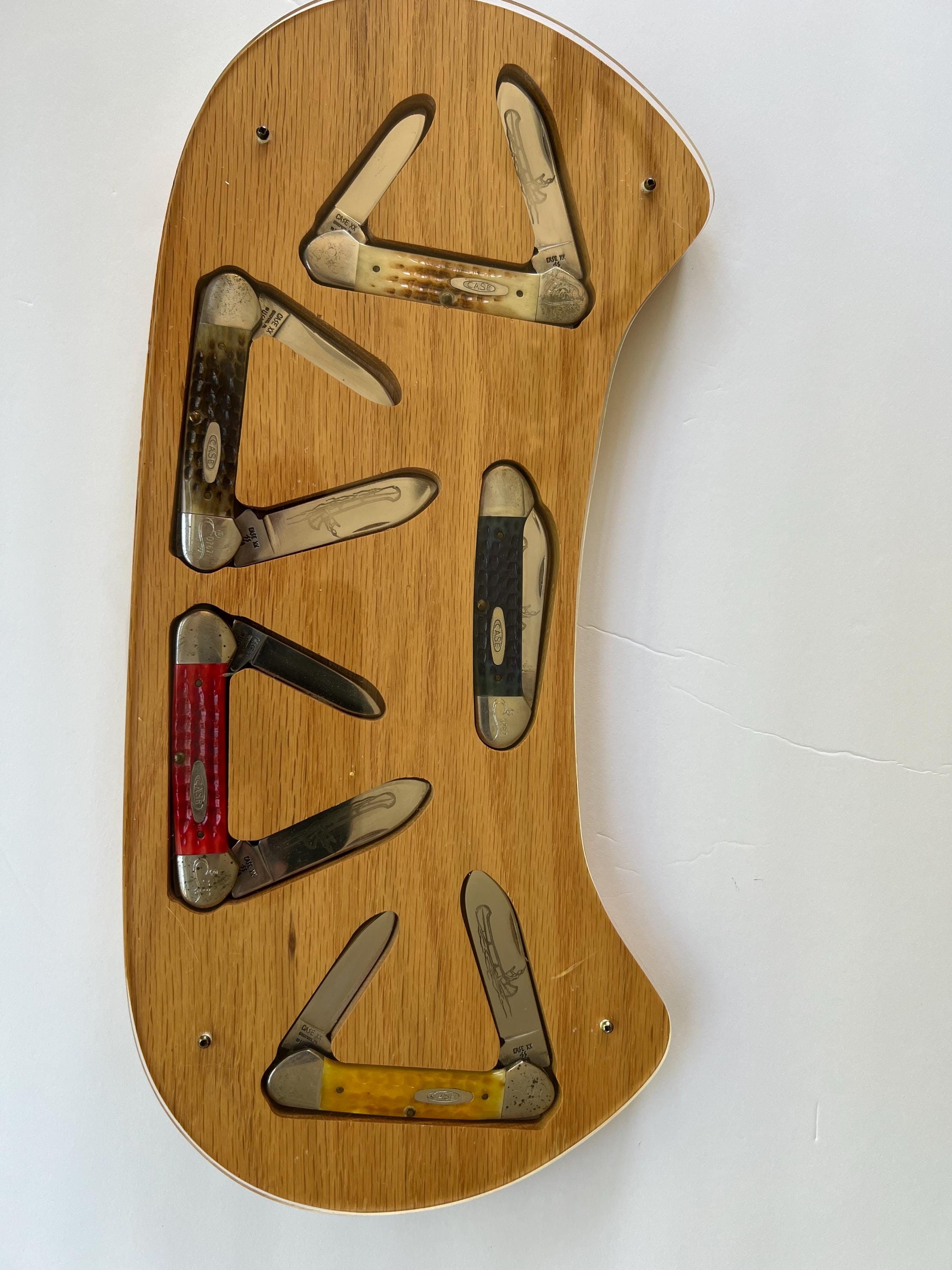 Case XX 1989-1990 Transition Canoe Knife Set Display (limited