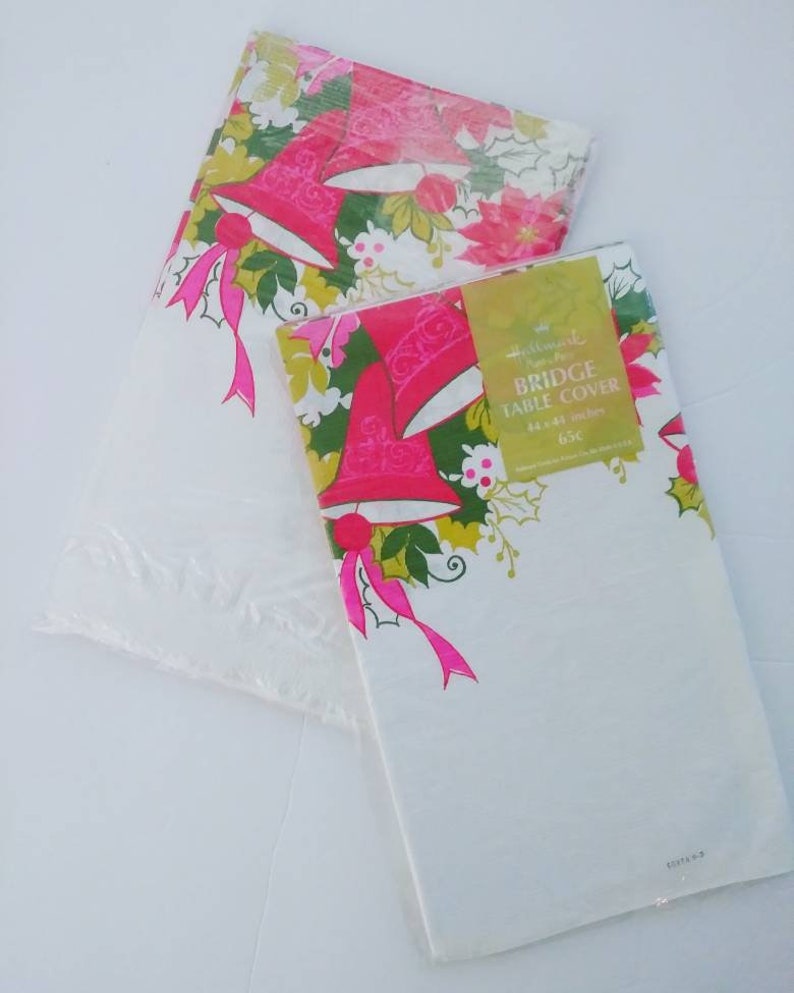Pink Wedding Bells Hallmark TABLE Cover. Plan A Party image 0