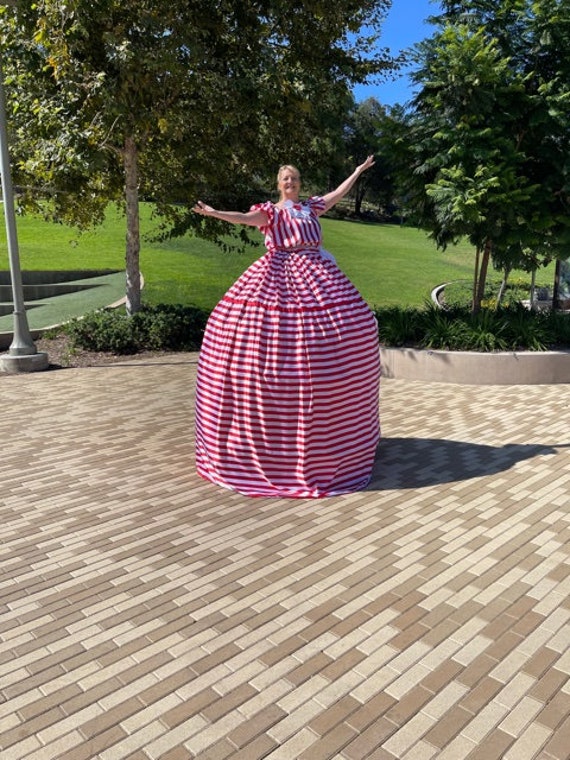 Giant Hoop Skirt Dress