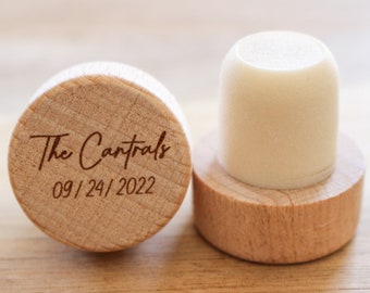 Custom Wine Corks | Custom Wood Wine Cork | Wine Corks | Wine Stoppers | Custom Wine Stopper | Bridal Shower Gift | Wedding Favors | Cork