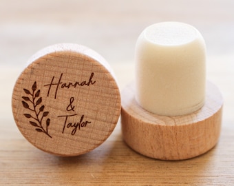 Custom Wine Corks | Custom Wood Wine Cork | Wine Corks | Wine Stoppers | Custom Wine Stopper | Bridal Shower Gift | Wedding Favors | Cork