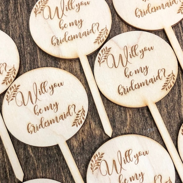 Bridesmaid Succulent Tags | Bridesmaid Proposal | Succulent Tags | Bridesmaid Proposal Succulent Tags | *Succulent Not Included*