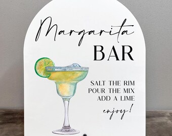 Margarita bar acrylic sign, Margarita bar sign, Margarita bar, Bar sign, Margarita sign, Margarita signature drink sign, Marg Bar