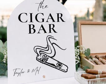 Cigar bar acrylic sign, Cigar bar sign, Cigar bar, Wedding Cigar bar sign, Cigar bar pleas enjoy! sign, Cigar bar party sign