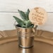 SMALL Thank You For Helping Me Grow Succulent Tags| Thank You For Helping Me Grow | Succulent Tags | Teacher Gift | *Succulent Not Included* 