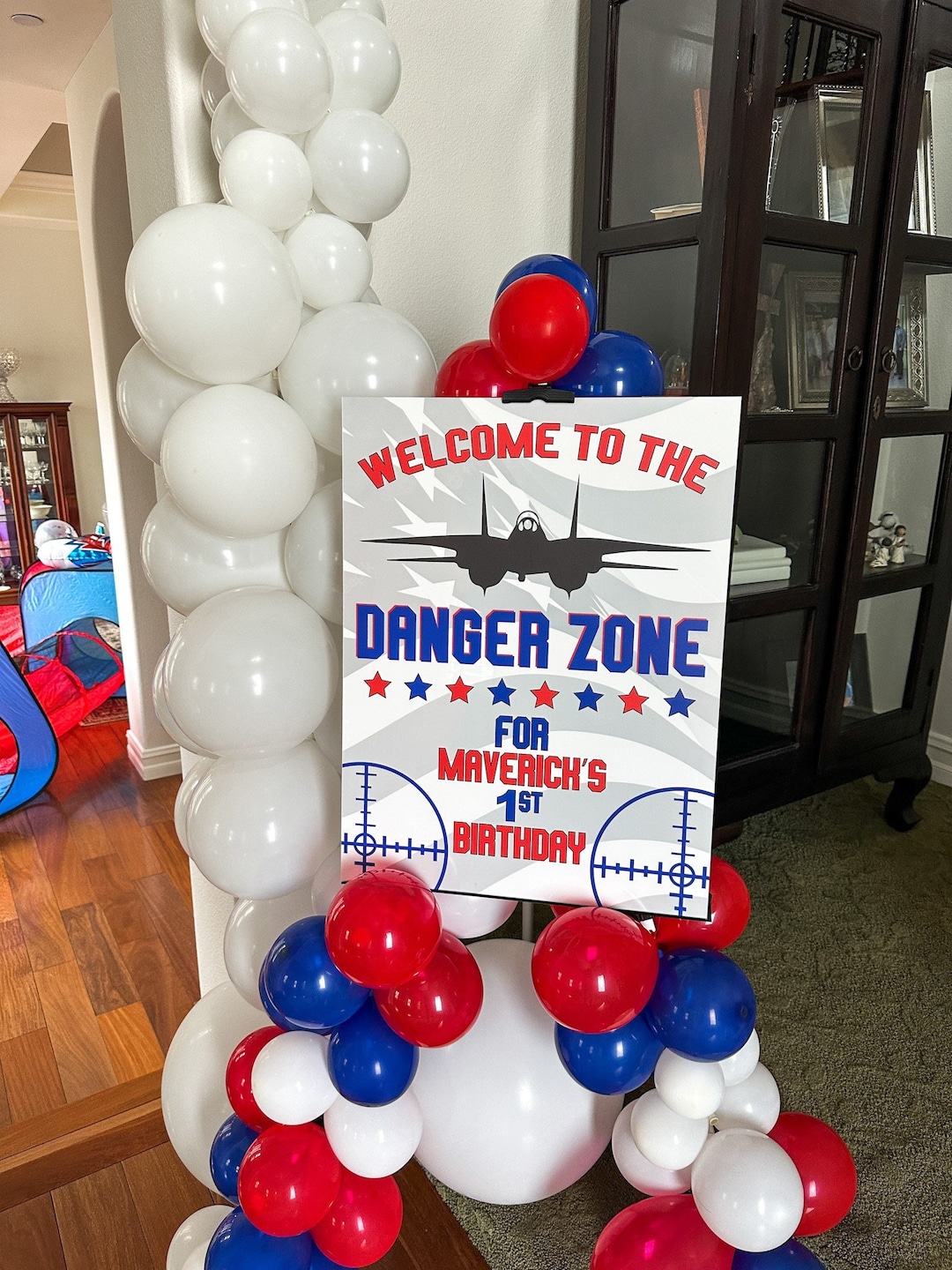 【15p美品】デンジャーゾーン Danger Zone Acrylic Welcome Sign, Welcome to the Danger Zone Sign