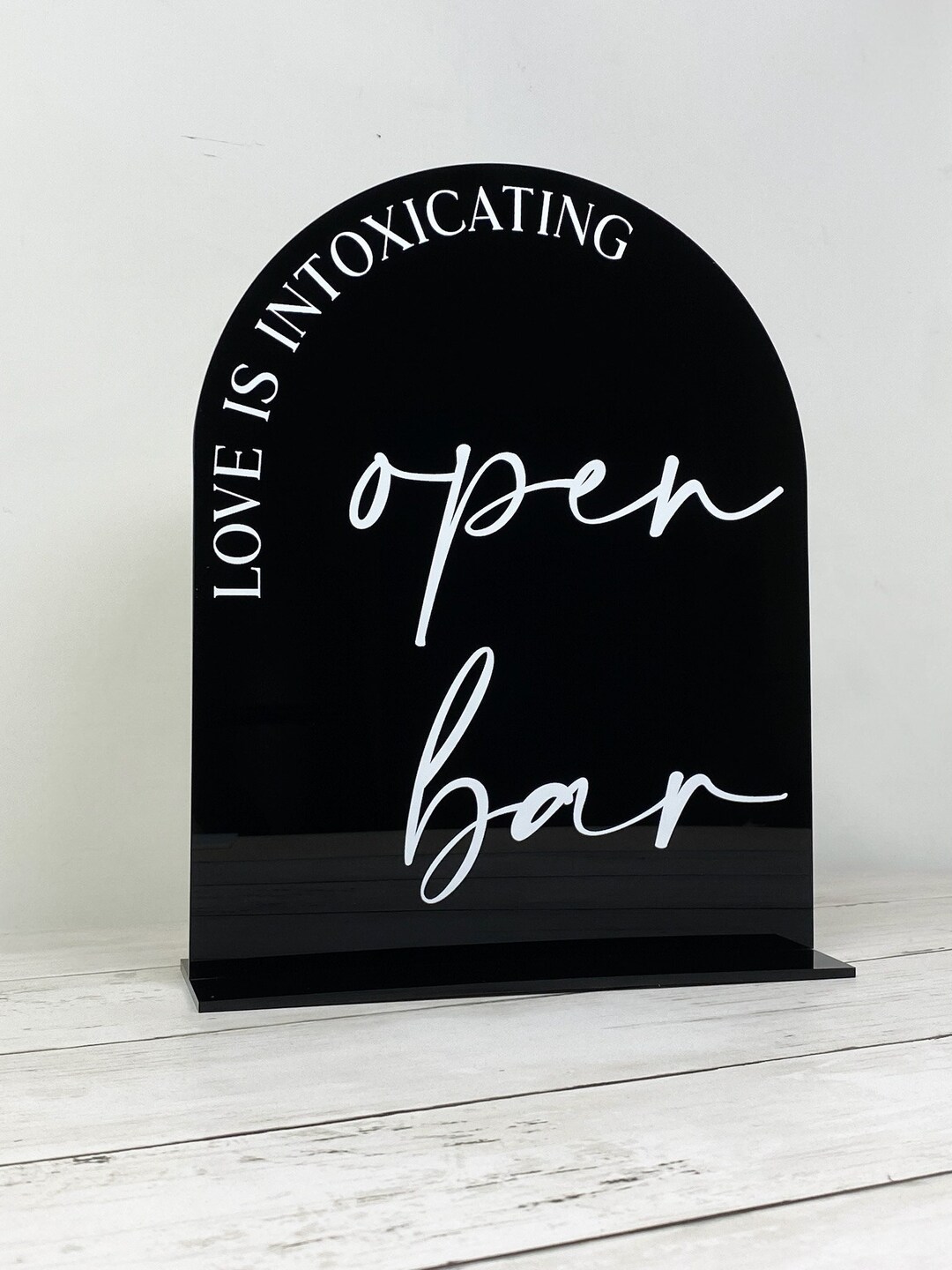Love is Intoxicating Sign Love is Intoxicating Open Bar Sign Love is ...