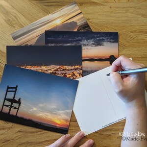 Cartes postal avec photographie 5" x 7"
