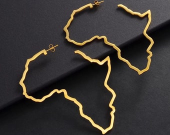 AFRICA HOOP EARRINGS