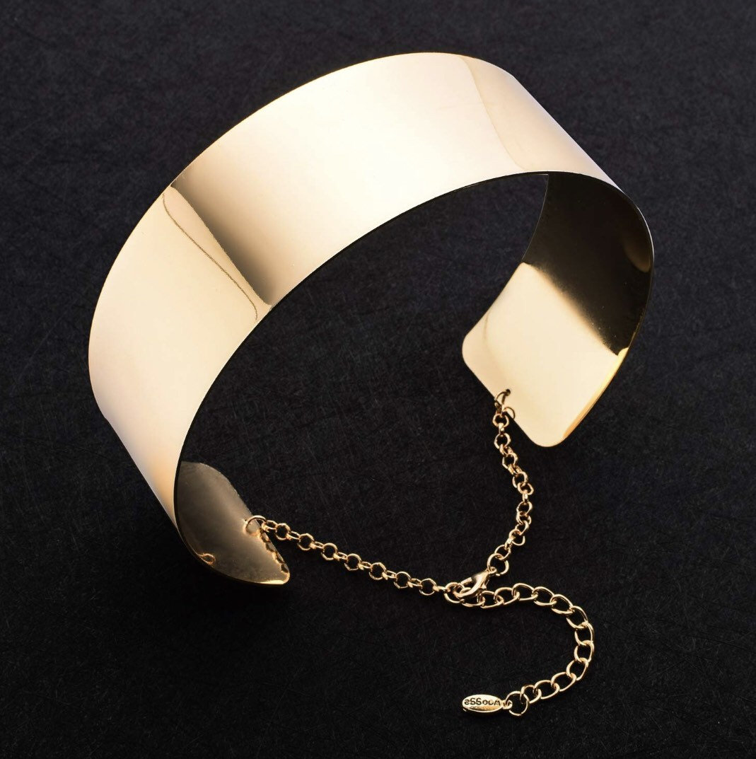 MIFYNN 14K Gold Statement Choker Necklace For Women Chunky