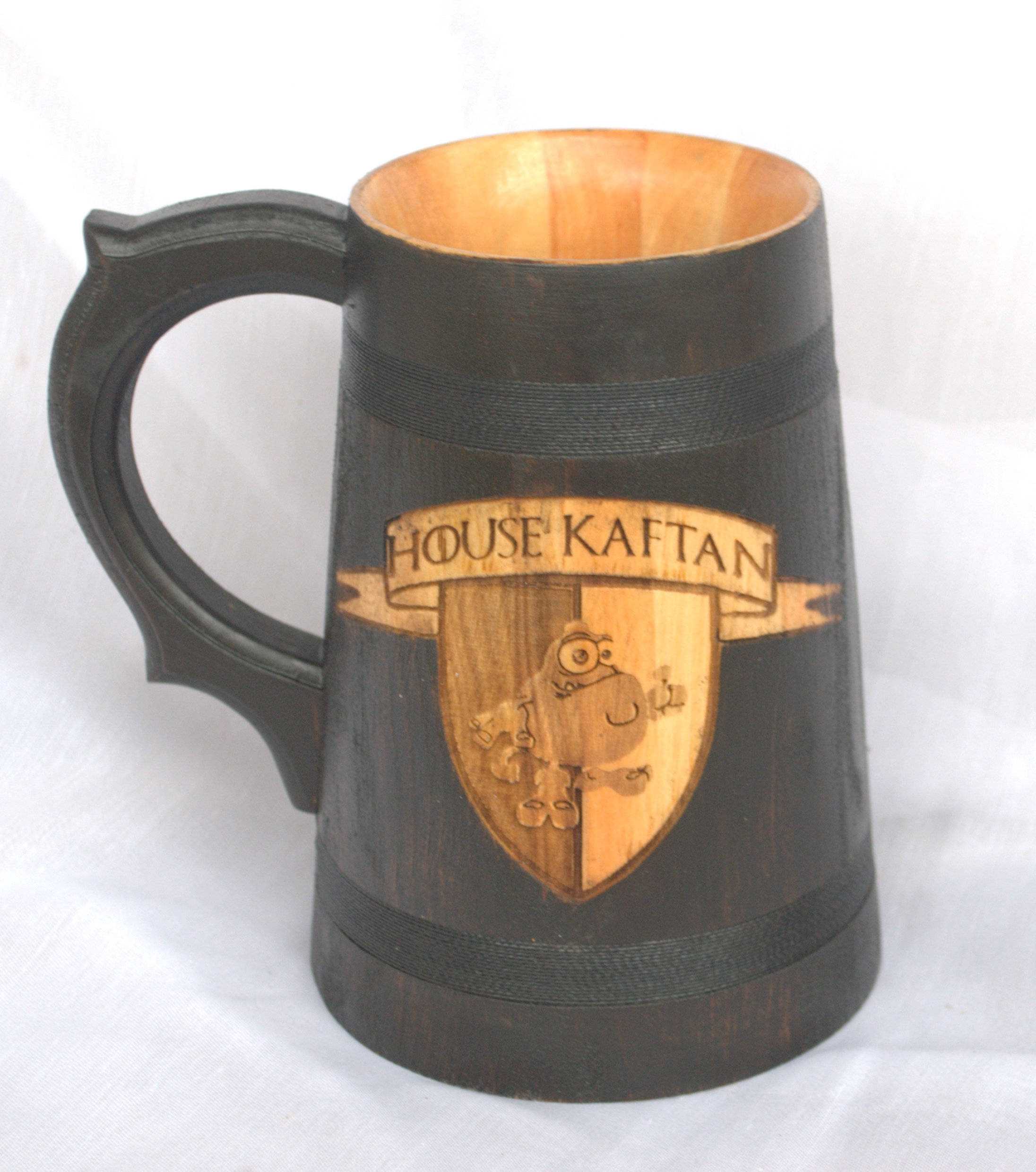 Wooden Beer Mug Engraved Mug Personalized Mug Groomsmen Gift Etsy