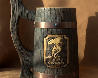 The Personalized wooden Mug 0.7l(23oz) Wedding gift Groomsmen gift Christmas gifts for friends Renaissance wooden mugs