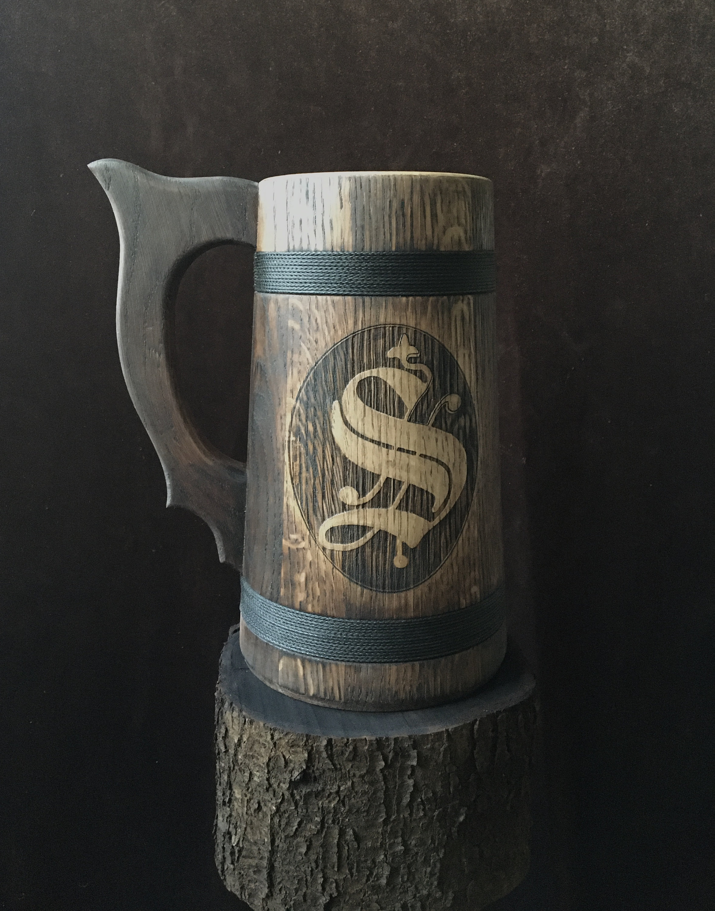 Wooden Beer mug 32oz. Groomsmen gift Groom gifts Wedding party gifts