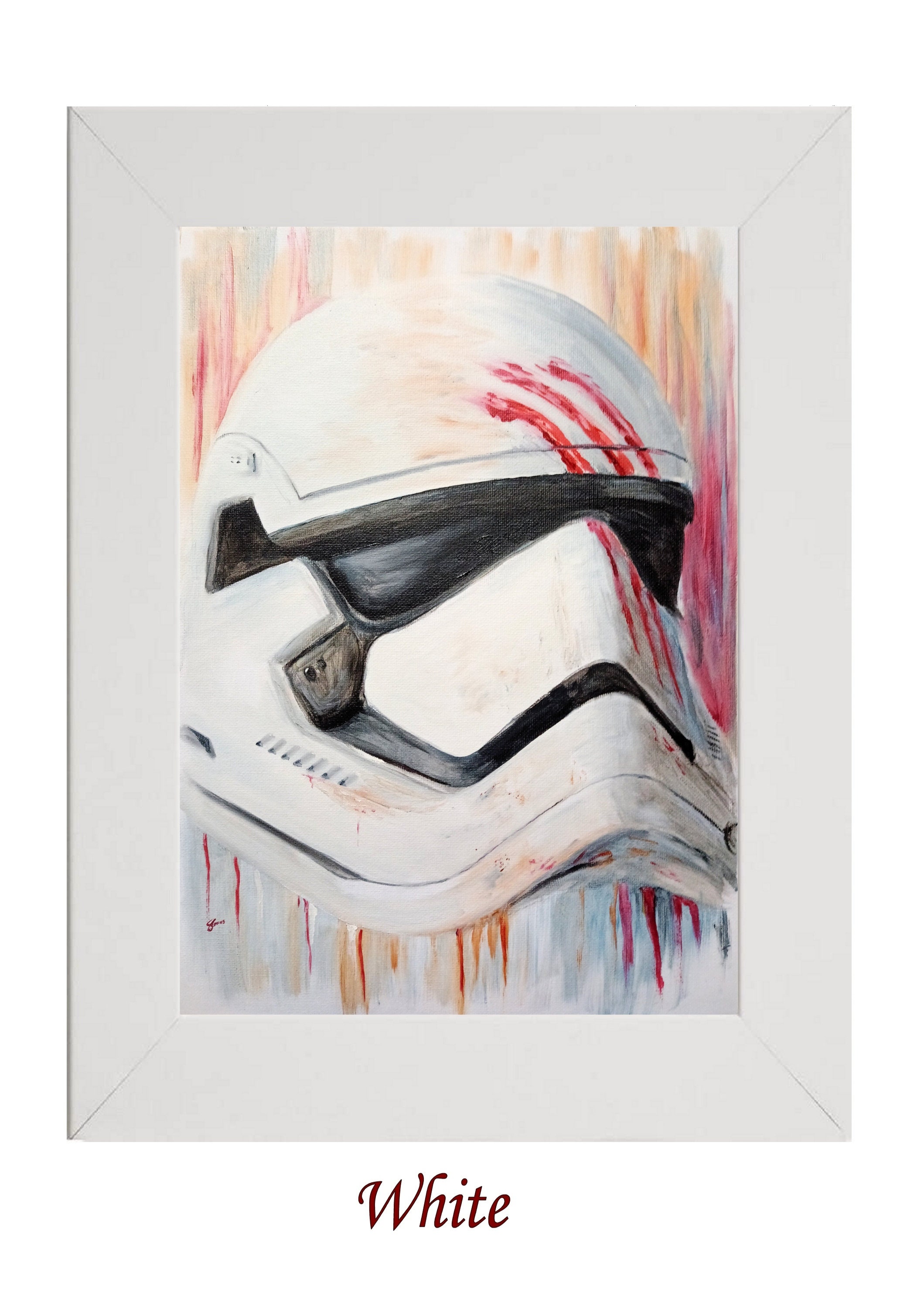 Stencil Per Pittura Facciale Star Wars Stormtrooper Artigianato 7
