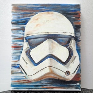 Original Star Wars art work - Stormtrooper painting