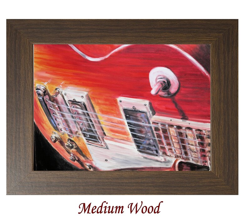 Gibson Les Paul Painting - Original Guitar Art - Etsy