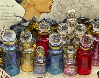 Egyptian mini Tear bottles (lachrymatory)