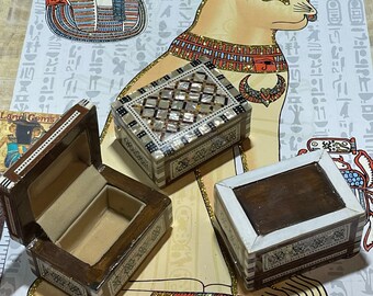 FTVOGUE Egyptian Wooden Antique Old Jewelry Storage Box Trinket Box Shooting Furnishings Props Handmade Crafts #1: Password lock S FTVOGUE Egyptian Wooden Antique Old Jewelry Storage Box Trinket Box Shooting Furnishings Props Handmade Crafts #1: Password lock S