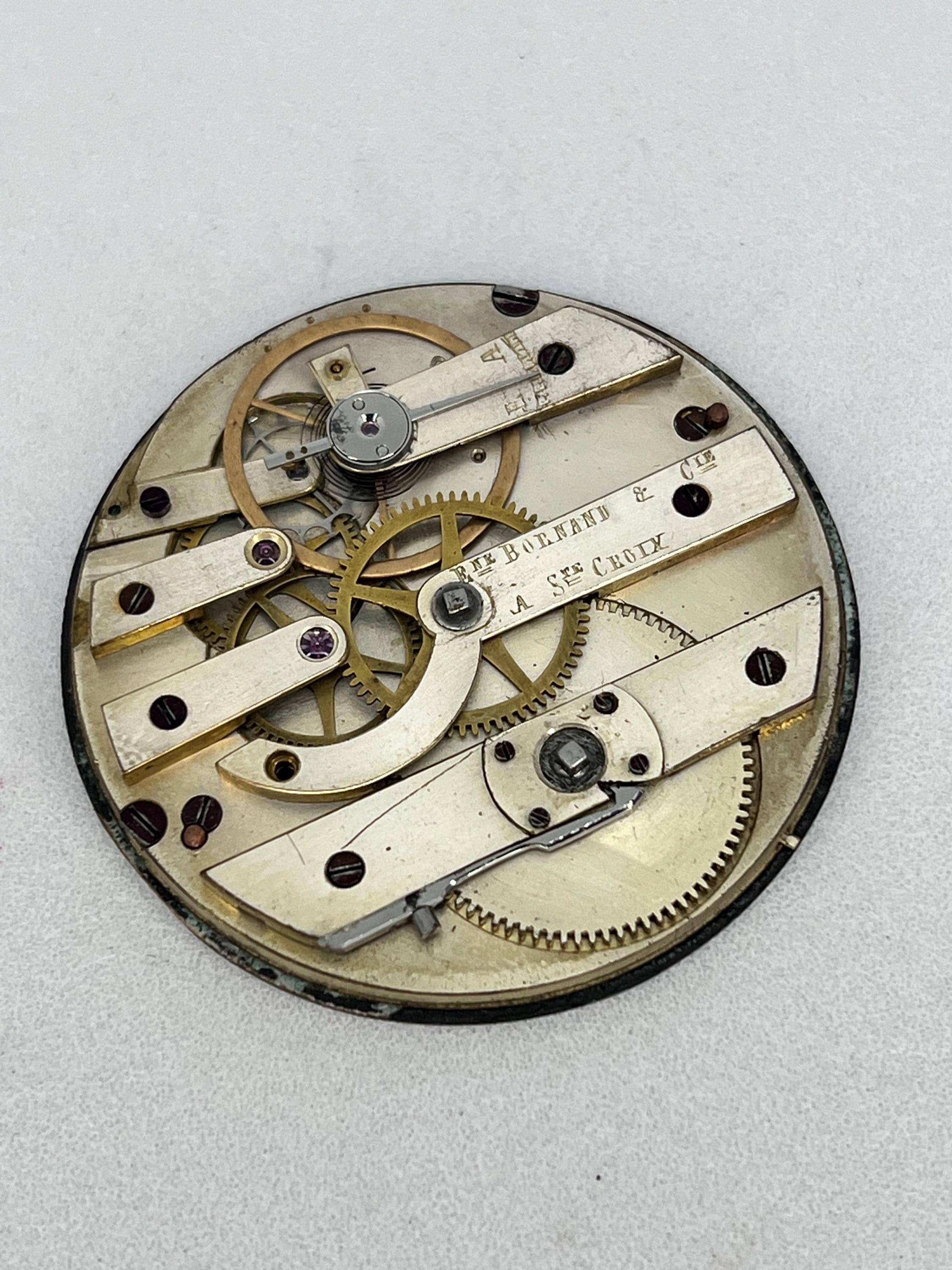 Eugene Bornand Cie, Mouvement Sainte-Croix France