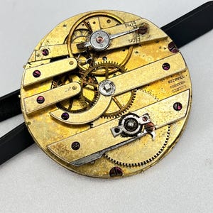 Stiffel Cartier Geneve Pocket Watch Movement - Parts or Repair