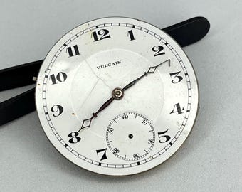 Vintage VULCAIN Pocket Watch Movement