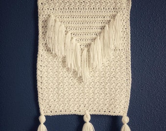 Mod Boho Wall Hanging - CROCHET PATTERN