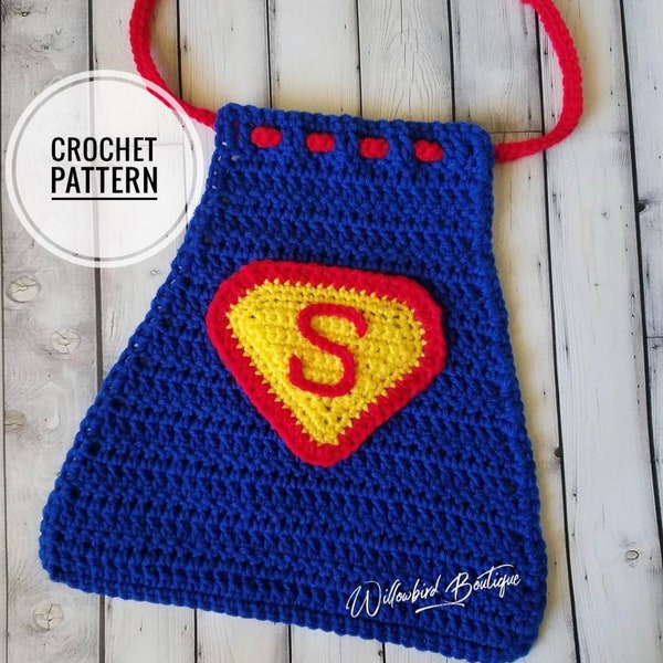 The Superkid Cape CROCHET PATTERN