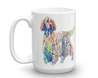 Faith English Setter Coffee Mug