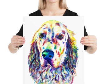 PRINTS "Hope" English Setter Collection