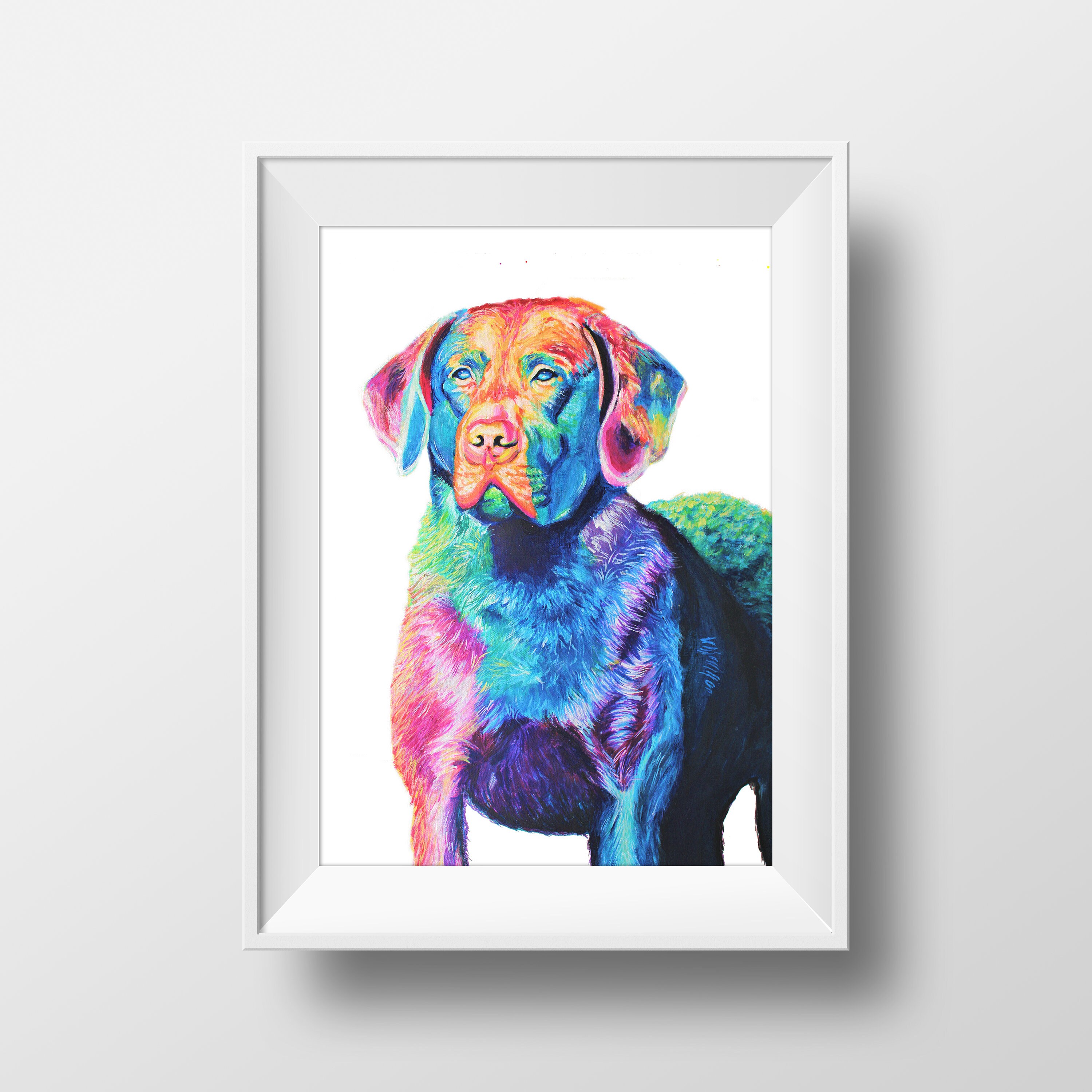 Chesapeake Bay Retriever Print Gift for Dog Lover Wall Art | Etsy