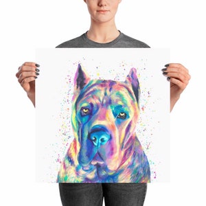PRINTS Colorful Cane Corso