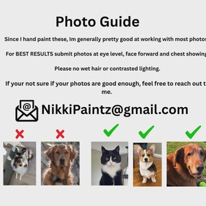 Custom Pet Portrait Color, Dog Painting Commission, Handpainted Artwork from photo, Vibrant Colorful Pet Portrait, Modern Pet Memorial gift image 9