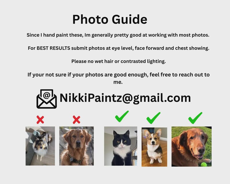 Custom Pet Portrait Color, Dog Painting Commission, Handpainted Artwork from photo, Vibrant Colorful Pet Portrait, Modern Pet Memorial gift image 9
