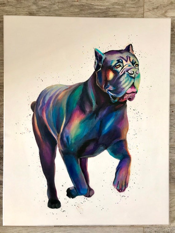 cane corso painting