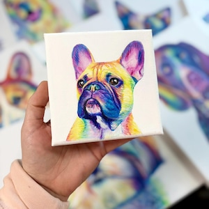 Custom Pet Portrait | Pet Painting | Personalized Portrait | Dog Loss Gift | Pet Memorial | Dog Painting | Pet Portrait Custom | Dog Art