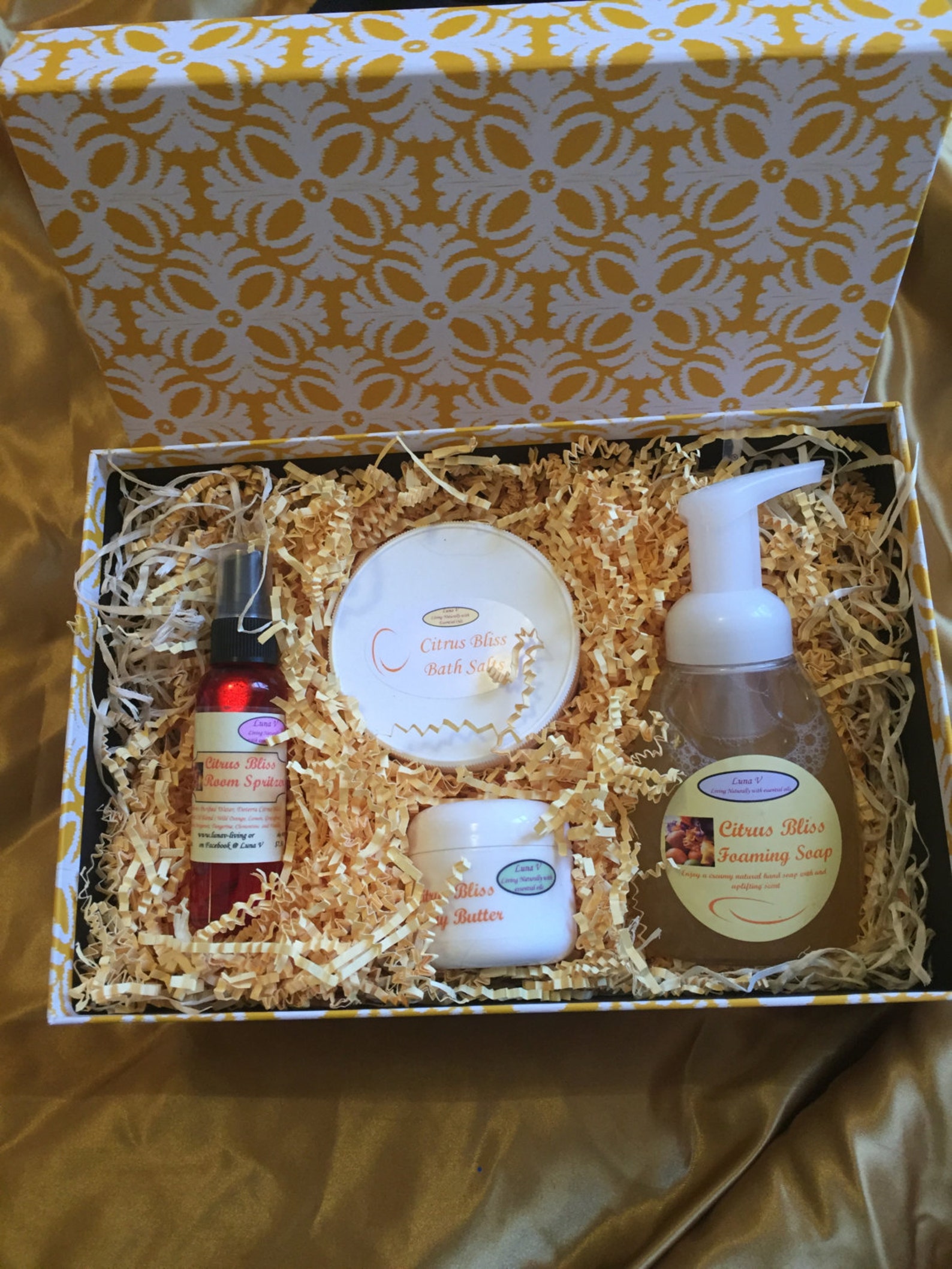 Body and Bath Gift Boxes Etsy