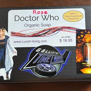 Organic Dr. Who Soap Set