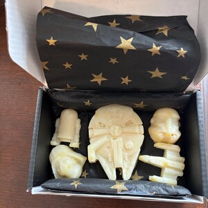Juego de jabones orgánicos de Star Wars