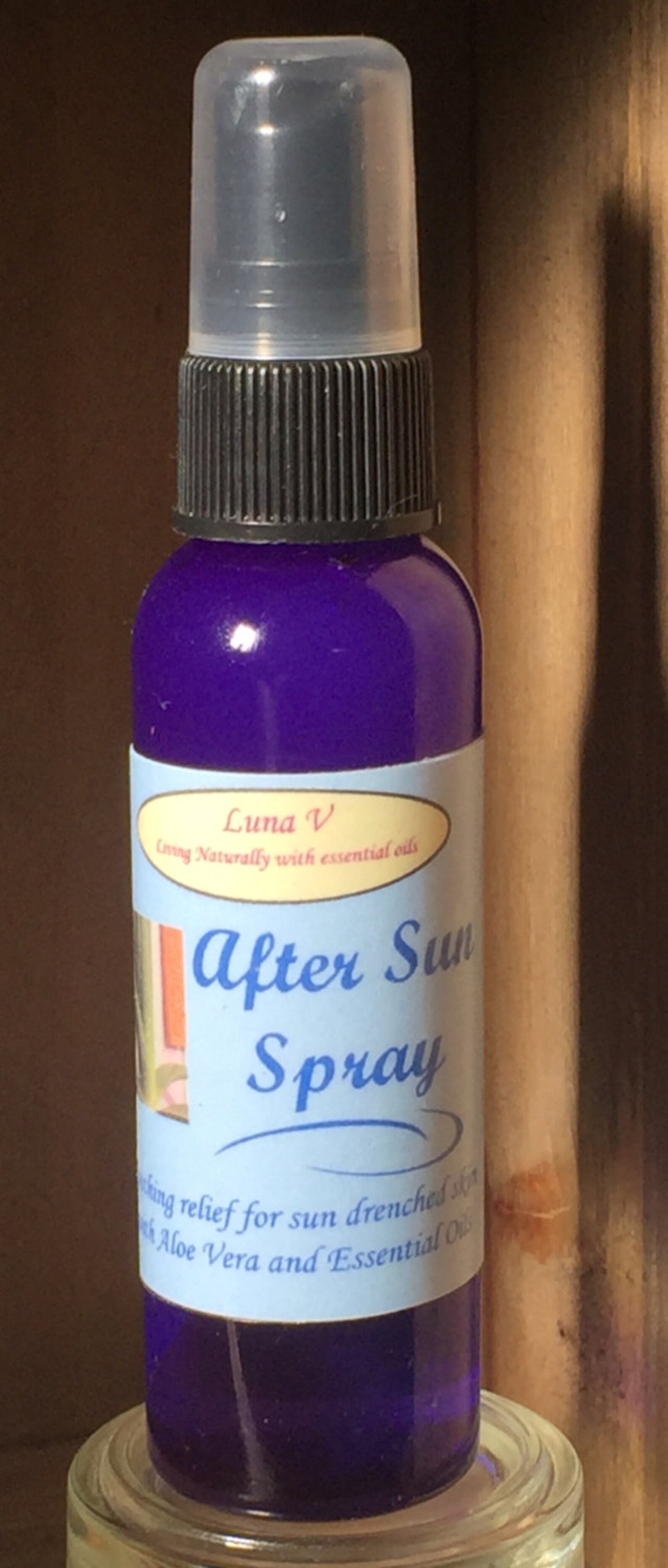 Organic After Sun Spray With Essential Oils Etsy