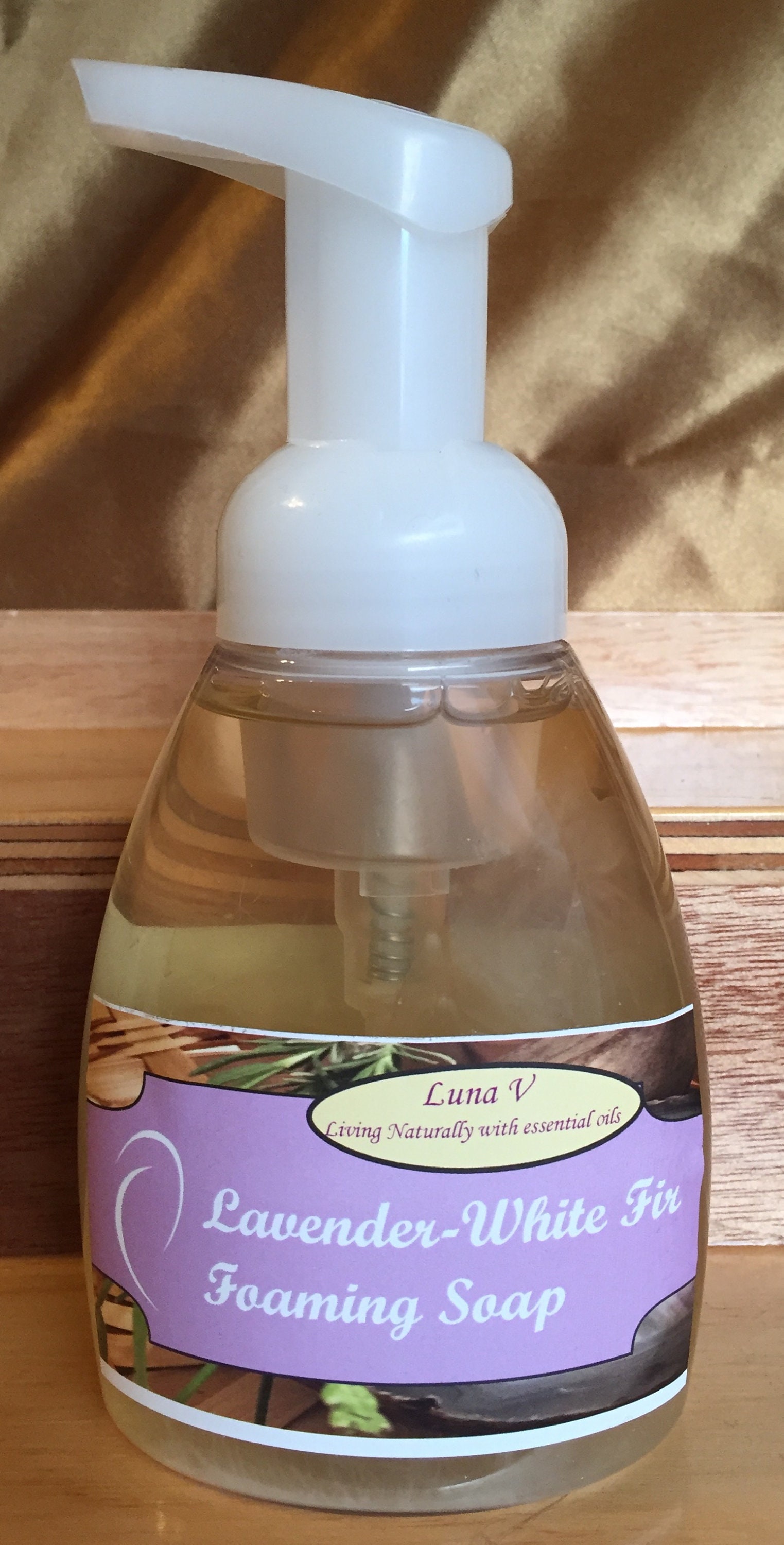 Organic Foaming Hand Soap With Essential Oils Etsy