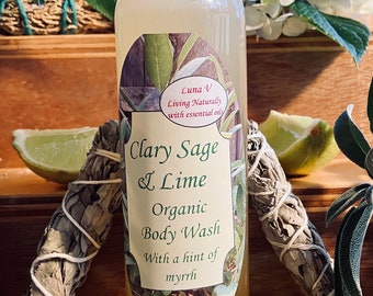 Organic Body Wash with Essential Oils