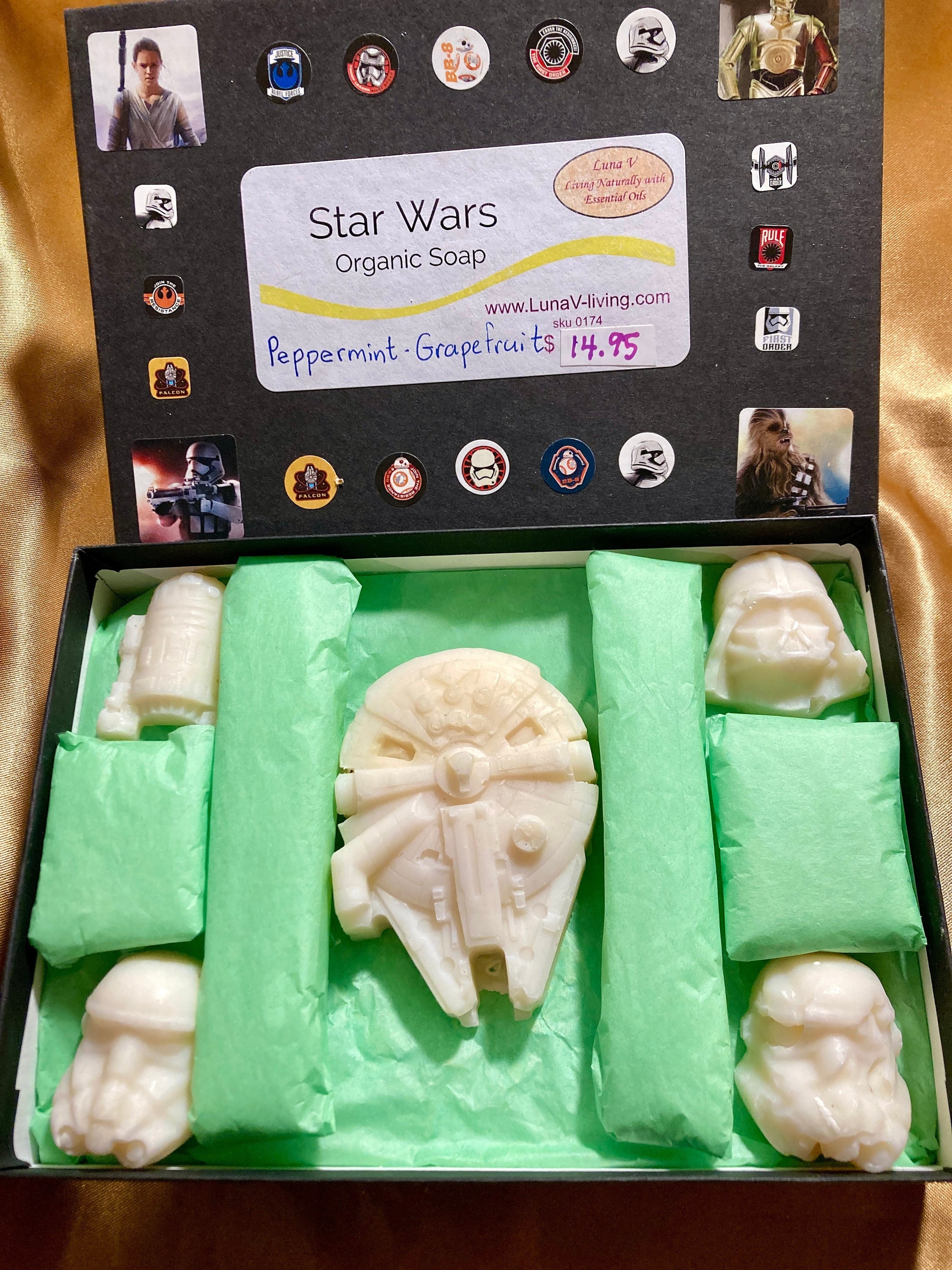 Organic Star Wars Soap Set