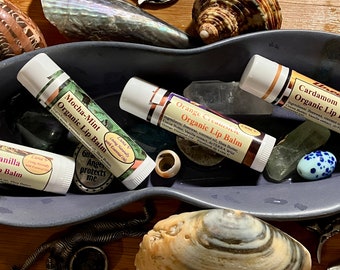 Organic Lip Balm with Essential Oils